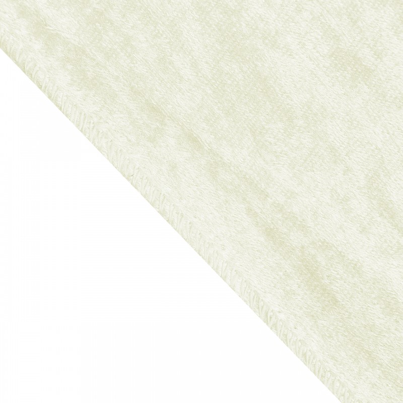 90 x 132 Inch Rectangular Royal Velvet Tablecloth Ivory 