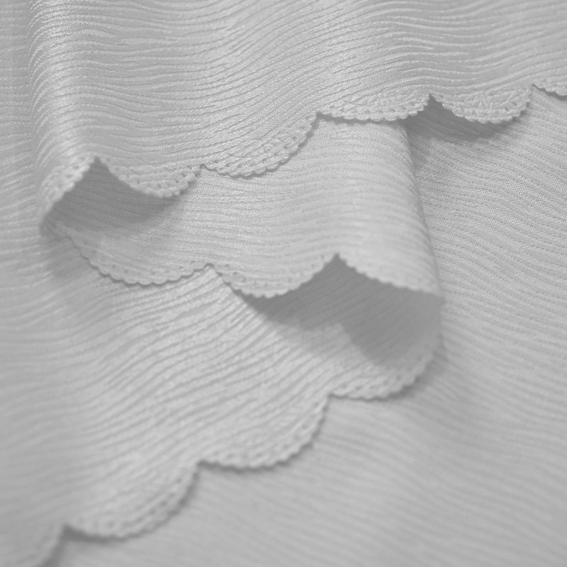 60" x 84" Oval Jacquard Tablecloth Straight Stripe Patterns TableCloth Silver 