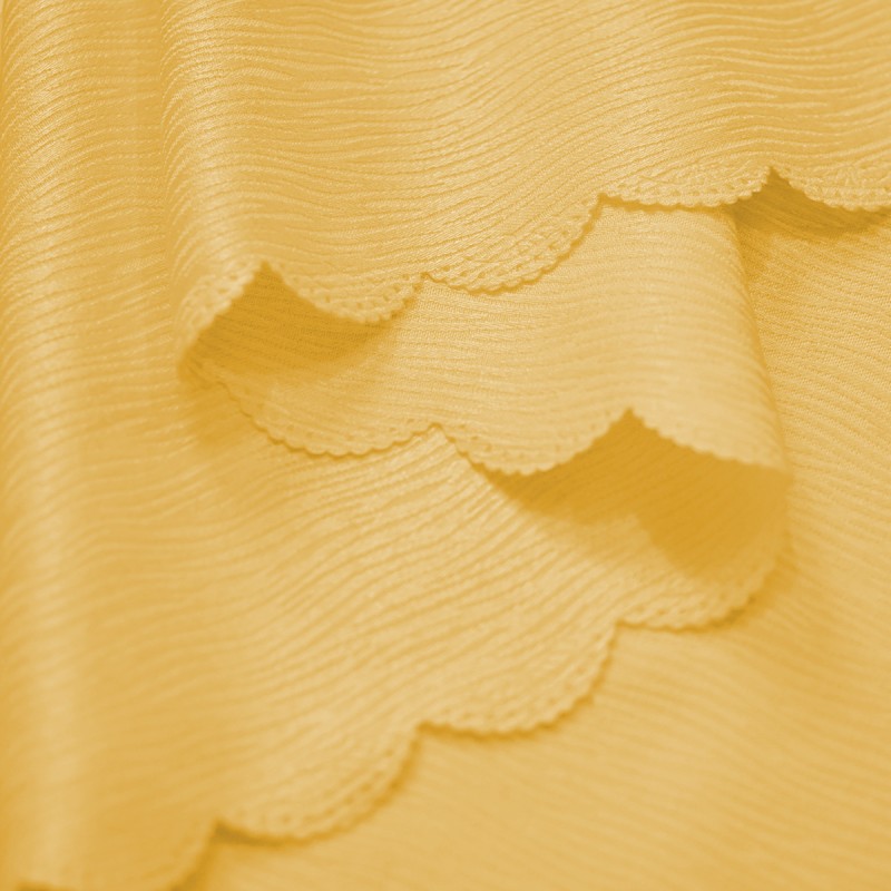 60" x 84" Rectangle Jacquard Tablecloth Straight Stripe Patterns TableCloth Gold 
