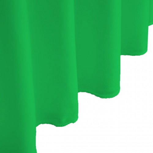 6FT Open Back Table Skirts Emerald 