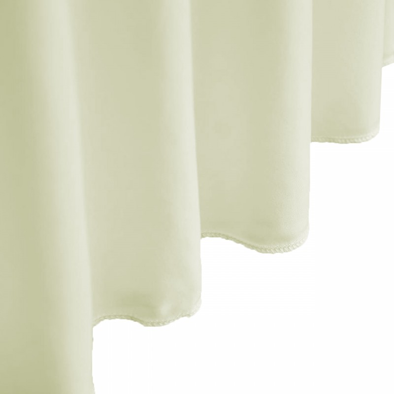 6FT Open Back Table Skirts Ivory 