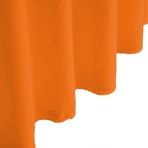 6FT Open Back Table Skirts Orange 