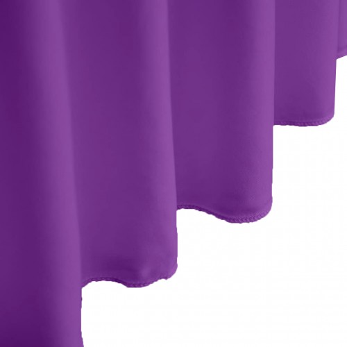 6FT Open Back Table Skirts Purple 