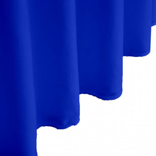 6FT Open Back Table Skirts  Royal Blue 