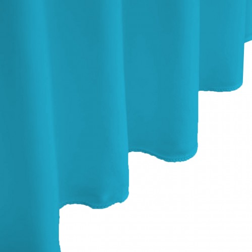 6FT Open Back Table Skirts Turquoise 