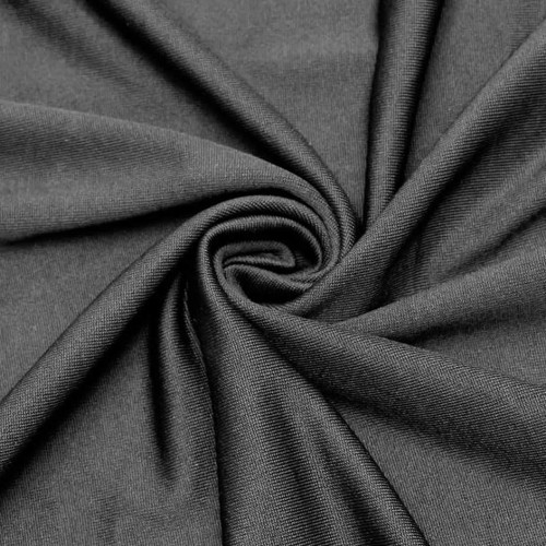 6FT Open Back Table Skirts Black 