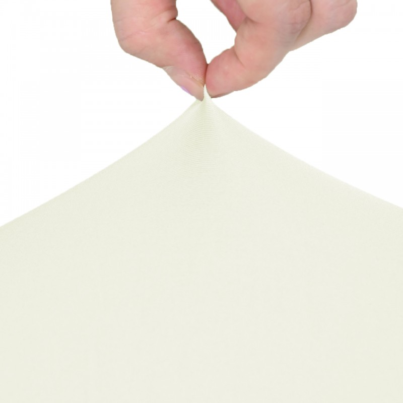 6FT Spandex Backdrop Stand Covers  Ivory 
