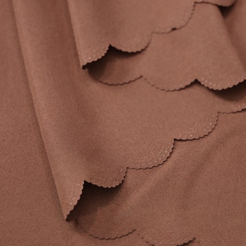 70" x 52"  Oval Jacquard Tablecloth Plain patterns Table Cloth Chocolate 