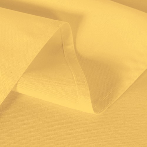 60 x 120 Inch Rectangular Polyester Tablecloth Gold 