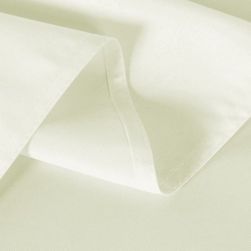 60 x 120 Inch Rectangular Polyester Tablecloth Ivory 