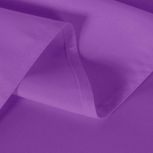 60 x 120 Inch Rectangular Polyester Tablecloth Purple 