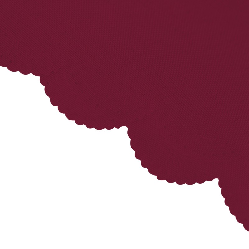 108 Inch Round Polyester Tablecloth Burgundy 