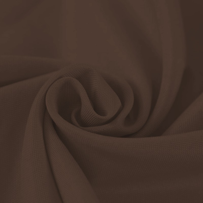 108 Inch Round Polyester Tablecloth Chocolate 
