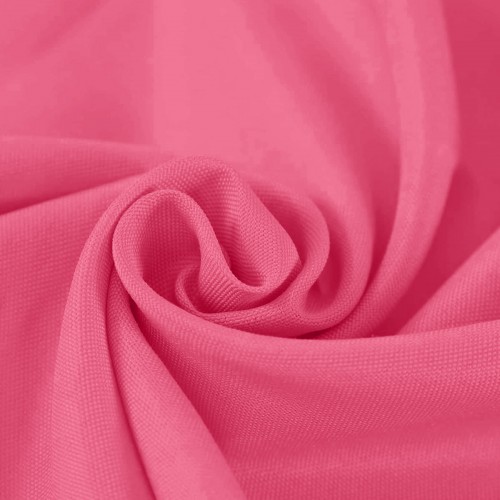 108 Inch Round Polyester Tablecloth Fuchsia