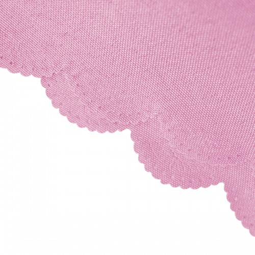 108 Inch Round Polyester Tablecloth Pink