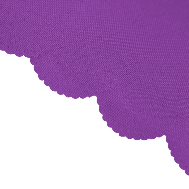 108 Inch Round Polyester Tablecloth Purple 