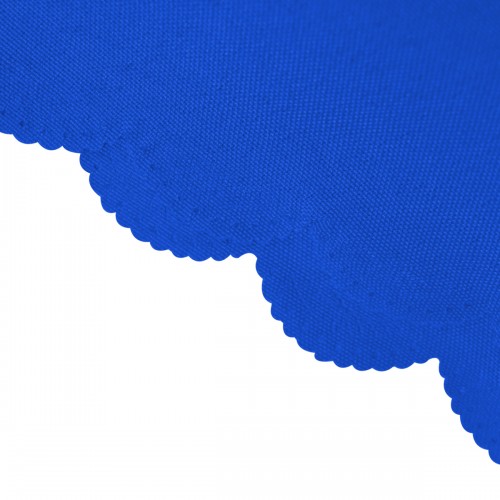 108 Inch Round Polyester Tablecloth Royal Blue