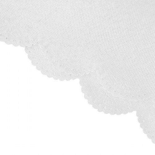 120 Inch Round Polyester Tablecloth White