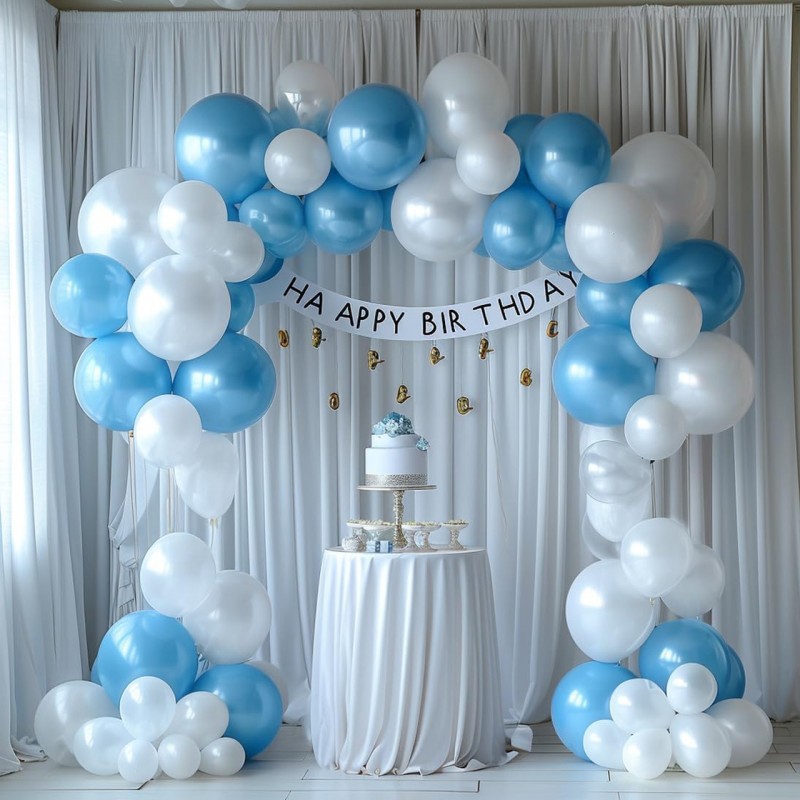 Voile Sheer Drape/Backdrop 8 ft x 116 Inches White 