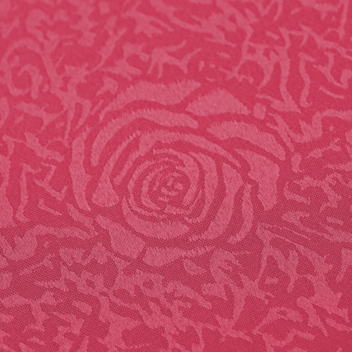 60" x 84" Rectangle Jacquard Tablecloth Peony Damask Patterns TableCloth Burgundy 