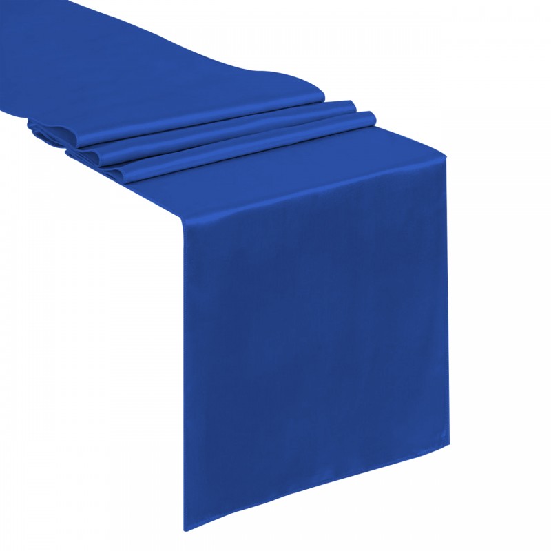 14 x 108 Inch Satin Table Runner Royal Blue 
