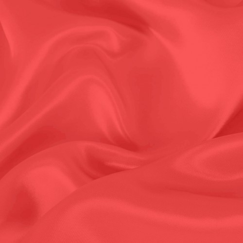 120 Inch Round Satin Tablecloth Red