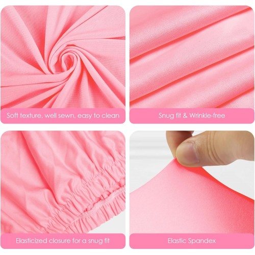 Cylinder Pedestal Covers Pink