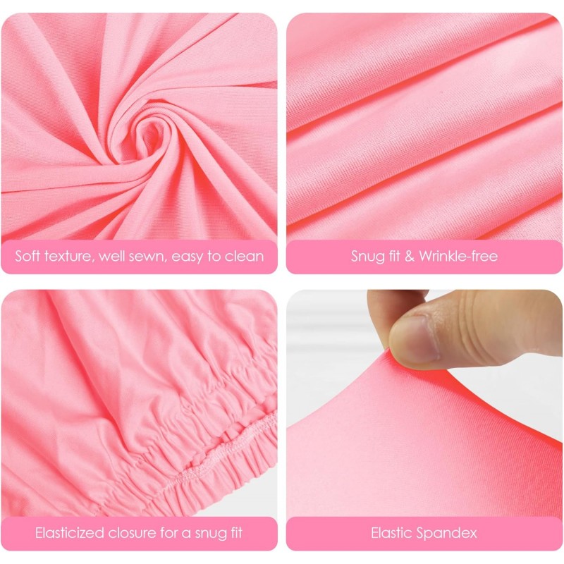 Cylinder Pedestal Covers Pink 