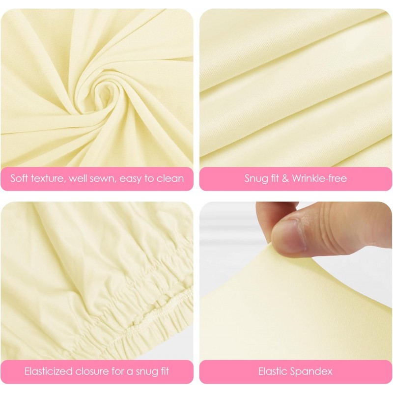 Cylinder Pedestal Covers Beige 