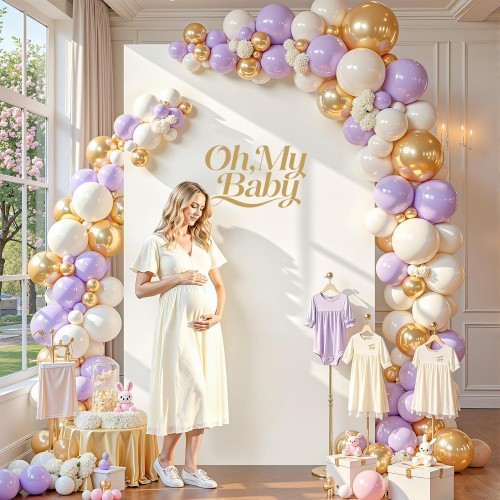 Square Arch Backdrop Cover  Ivory 