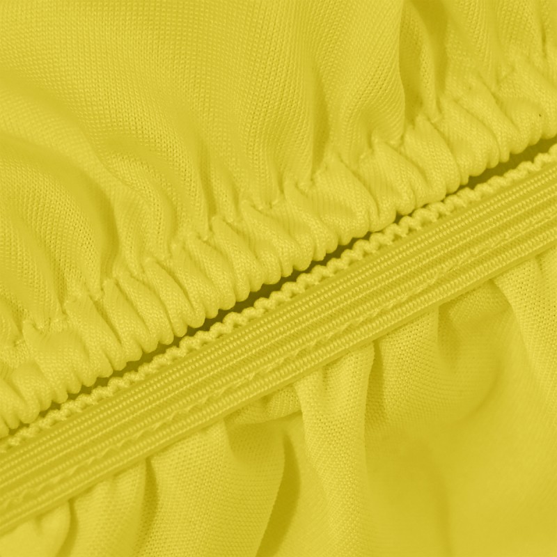 30 Inch Stretch Spandex Table Topper/Cap Yellow 