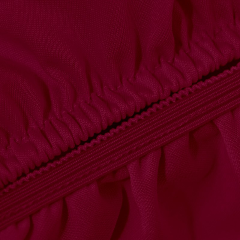 30 Inch Stretch Spandex Table Topper/Cap Burgundy 