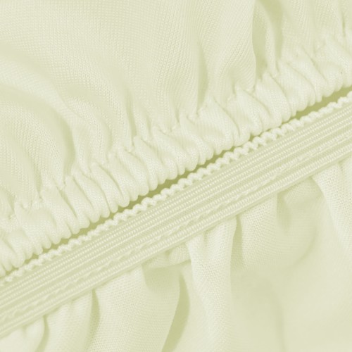 30 Inch Stretch Spandex Table Topper/Cap Ivory