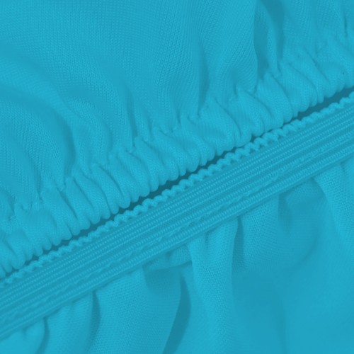 30 Inch Stretch Spandex Table Topper/Cap Turquoise