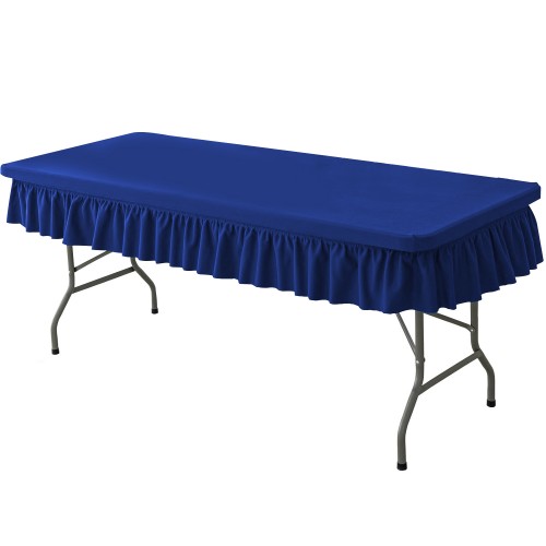 6ft Royal Blue Stretch Tablecover